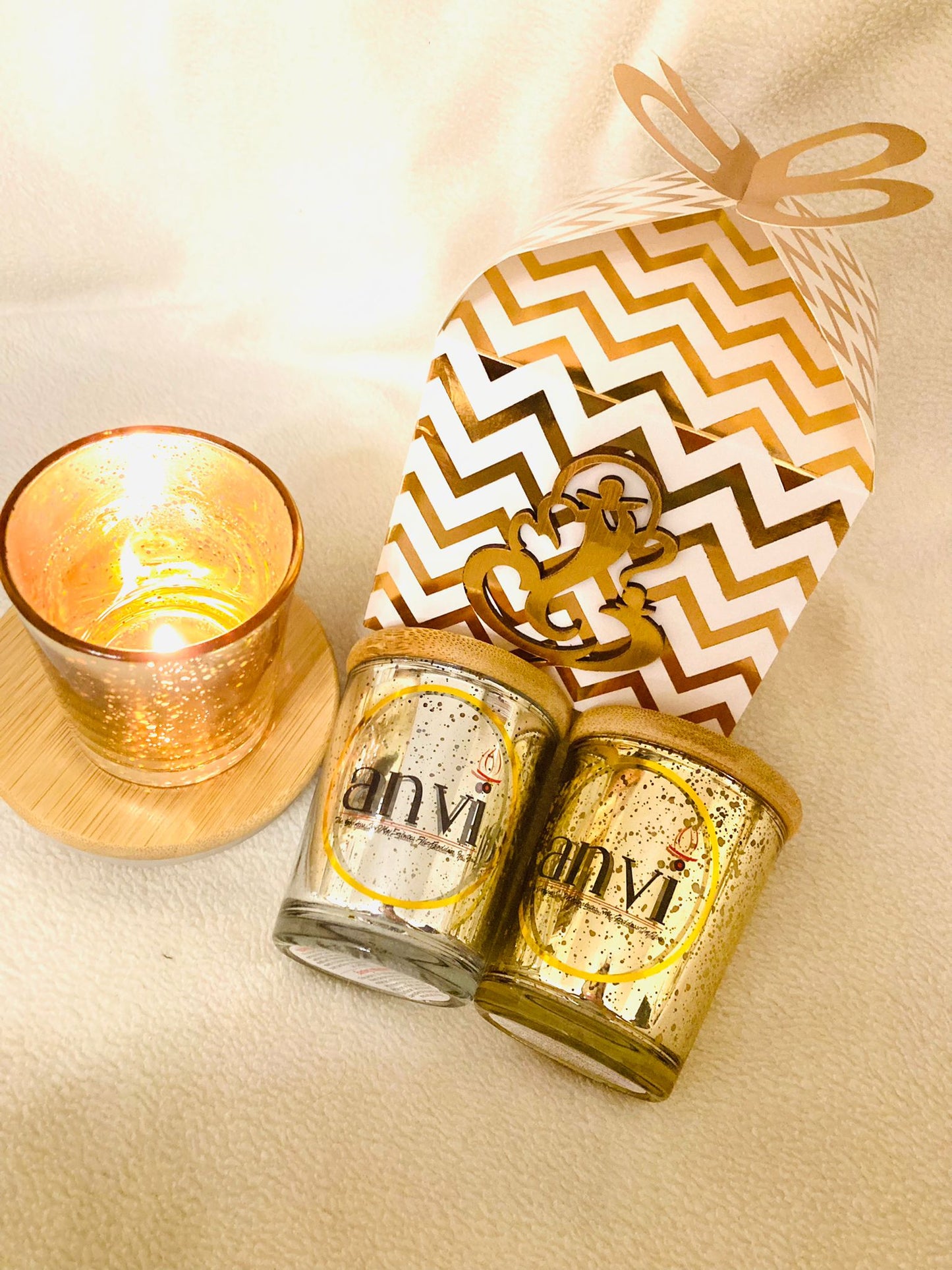 Diwali Set of Mini Protection Candles (2 pcs)