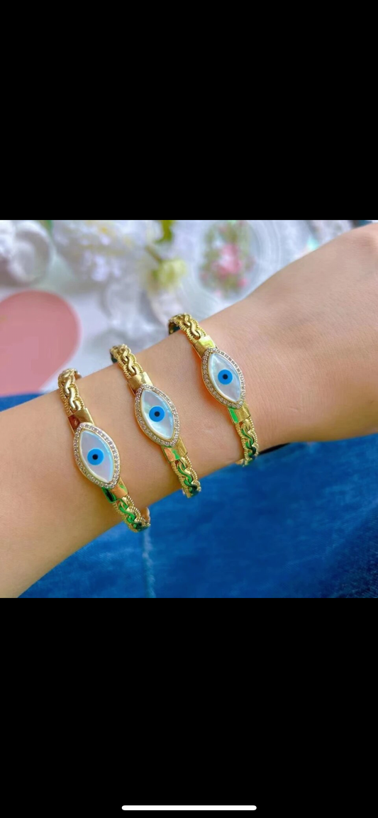 Evil Eye Charm Bracelet