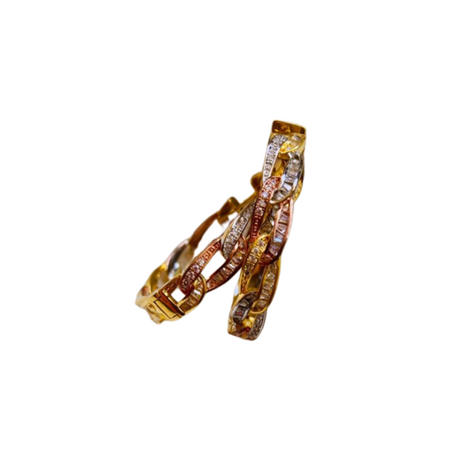 Gold-plated Hoop Earrings