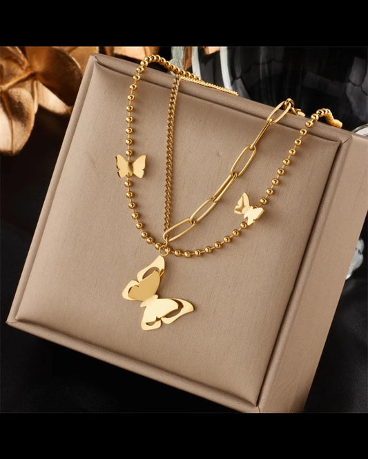 Butterfly Spirit Necklace Collection