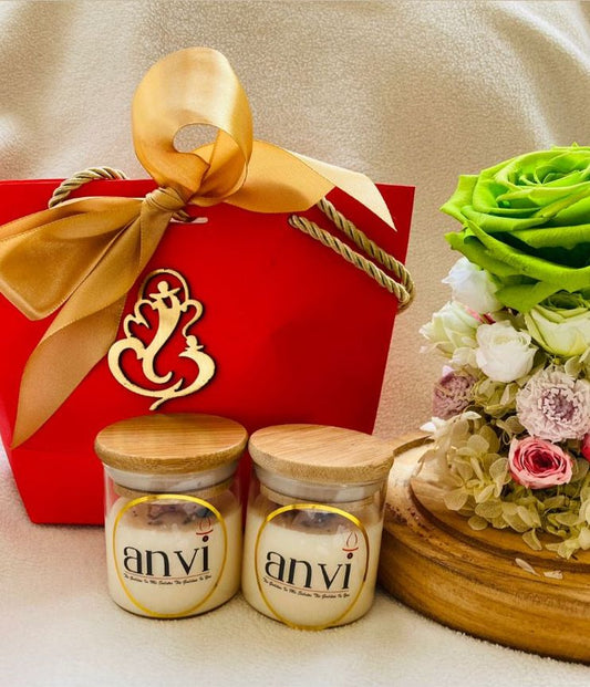 Diwali Set of Mini Protection Candles (2 pcs)