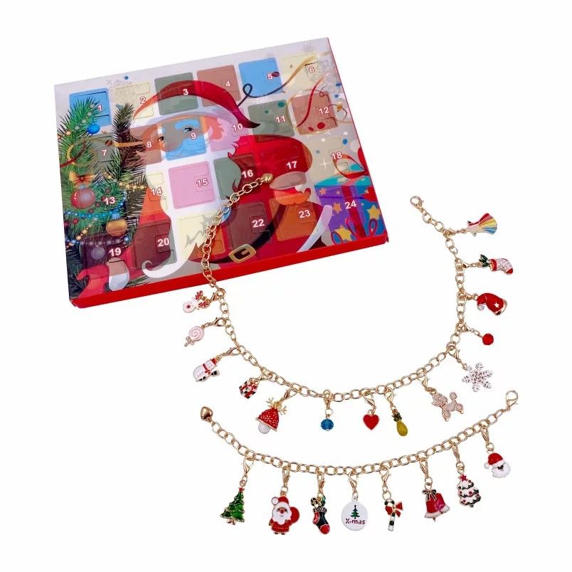 Christmas Charms Bracelet and Necklace